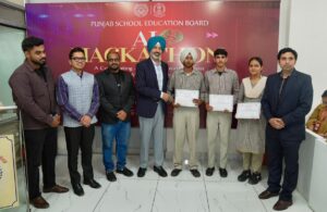 ਮਾਨ ਸਰਕਾਰ ਨੇ ਪੰਜਾਬ ਦੇ ਕਲਾਸਰੂਮਾਂ ਨੂੰ ਭਵਿੱਖਮੁਖੀ ਬਣਾਇਆ, ਏਆਈ ਹੈਕਾਥੌਨ ਦੌਰਾਨ 1000 ਤੋਂ ਵੱਧ ਸਰਕਾਰੀ ਸਕੂਲਾਂ ਦੇ ਵਿਦਿਆਰਥੀਆਂ ਨੂੰ ਅਤਿ-ਆਧੁਨਿਕ ਤਕਨਾਲੋਜੀ ਦੀ ਸਿਖਲਾਈ