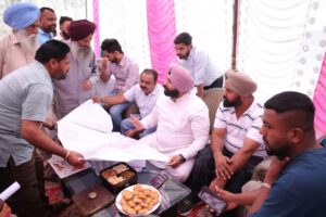 ਹਰਜੋਤ ਸਿੰਘ ਬੈਂਸ ਨੇ ਪਿੰਡ ਹਾਜੀਪੁਰ ਵਿੱਚ ਵਿਕਾਸੀ ਵਾਅਦੇ ਕੀਤੇ ਪੂਰੇ