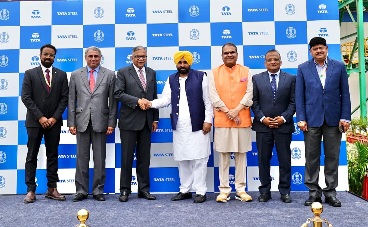 ਭਾਰਤ ਦਾ ਦੂਜਾ ਸਭ ਤੋਂ ਵੱਡਾ ਟਾਟਾ ਸਟੀਲ ਪਲਾਂਟ ਪੰਜਾਬ ਵਿੱਚ ਕਾਰਜਸ਼ੀਲ, ਹਜ਼ਾਰਾਂ ਨੌਜਵਾਨਾਂ ਨੂੰ ਮਿਲੇਗਾ ਰੋਜ਼ਗਾਰ