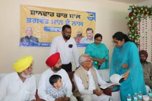 ਕੈਬਨਿਟ ਮੰਤਰੀ ਬਰਿੰਦਰ ਕੁਮਾਰ ਗੋਇਲ ਵੱਲੋਂ ਵੱਖ-ਵੱਖ ਪਿੰਡਾਂ ਵਿੱਚ ਸੰਵਾਦ ਪ੍ਰੋਗਰਾਮ