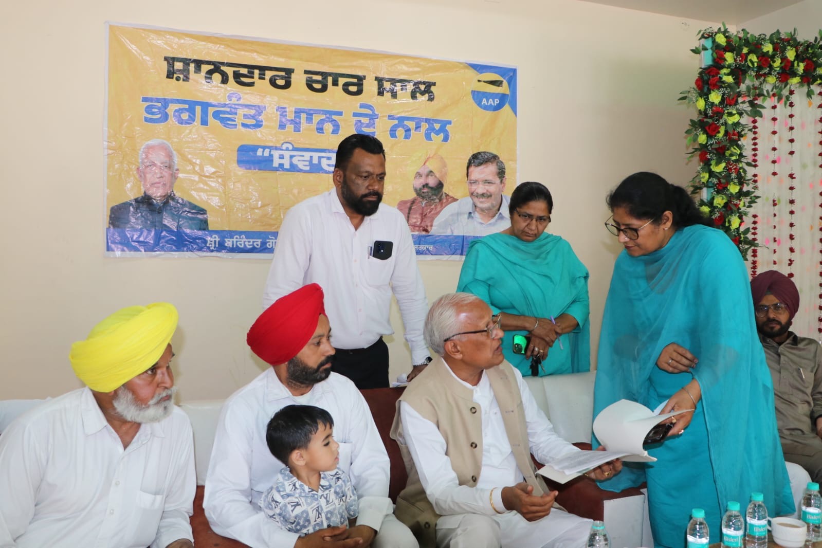 ਕੈਬਨਿਟ ਮੰਤਰੀ ਬਰਿੰਦਰ ਕੁਮਾਰ ਗੋਇਲ ਵੱਲੋਂ ਵੱਖ-ਵੱਖ ਪਿੰਡਾਂ ਵਿੱਚ ਸੰਵਾਦ ਪ੍ਰੋਗਰਾਮ