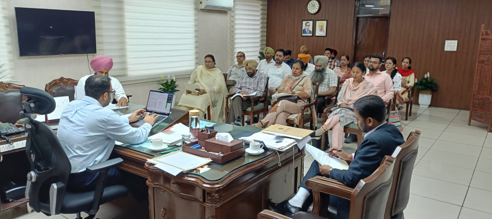 *ਡਿਪਟੀ ਕਮਿਸ਼ਨਰ ਵਲੋਂ ਮਹੀਨਾਵਾਰ ਮੀਟਿੰਗ ਦੌਰਾਨ ਸਿਹਤ ਸੇਵਾਵਾਂ ਦਾ ਜਾਇਜ਼ਾ