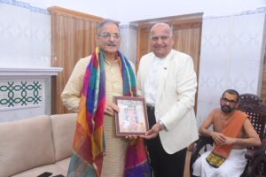 आध्यात्मिक संस्थान भारत की सांस्कृतिक विरासत के संवाहक: राज्यपाल