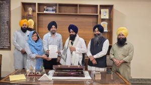 ਪੰਜਾਬ ਪ੍ਰਦੂਸ਼ਣ ਰੋਕਥਾਮ ਬੋਰਡ ਦੀ ਚੇਅਰਪਰਸਨ ਰੀਨਾ ਗੁਪਤਾ ਵੱਲੋਂ ਤਖਤ ਸ੍ਰੀ ਕੇਸਗੜ੍ਹ ਸਾਹਿਬ ਦੇ ਜਥੇਦਾਰ ਸਿੰਘ ਸਾਹਿਬ ਗਿਆਨੀ ਕੁਲਦੀਪ ਸਿੰਘ ਗੜ੍ਹਗੱਜ ਨਾਲ ਵਿਸ਼ੇਸ਼ ਮੁਲਾਕਾਤ