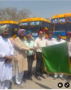 ਬੁਢਲਾਡਾ ਪੀ.ਆਰ.ਟੀ.ਸੀ. ਡੀਪੂ ਨੂੰ ਮਿਲੀਆਂ 6 ਨਵੀਆਂ ਬੱਸਾਂ, ਯਾਤਰੀਆਂ ਲਈ ਸੁਵਿਧਾਵਾਂ ਵਿੱਚ ਵਾਧਾ