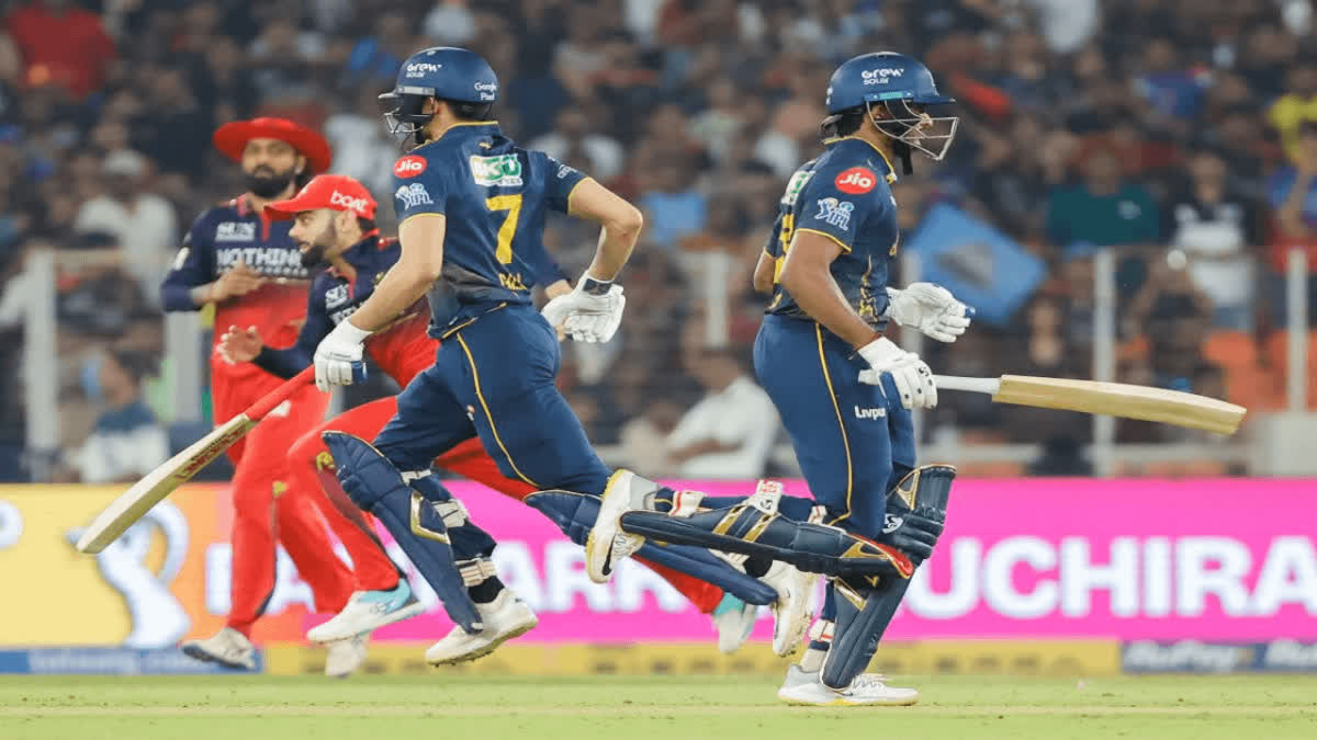 GT vs RCB: ਗੁਜਰਾਤ ਟਾਈਟਨਜ਼ ਨੇ ਆਰਸੀਬੀ ਨੂੰ 4 ਵਿਕਟਾਂ ਨਾਲ ਹਰਾ ਕੇ ਹਿਸਾਬ ਕੀਤਾ ਬਰਾਬਰ