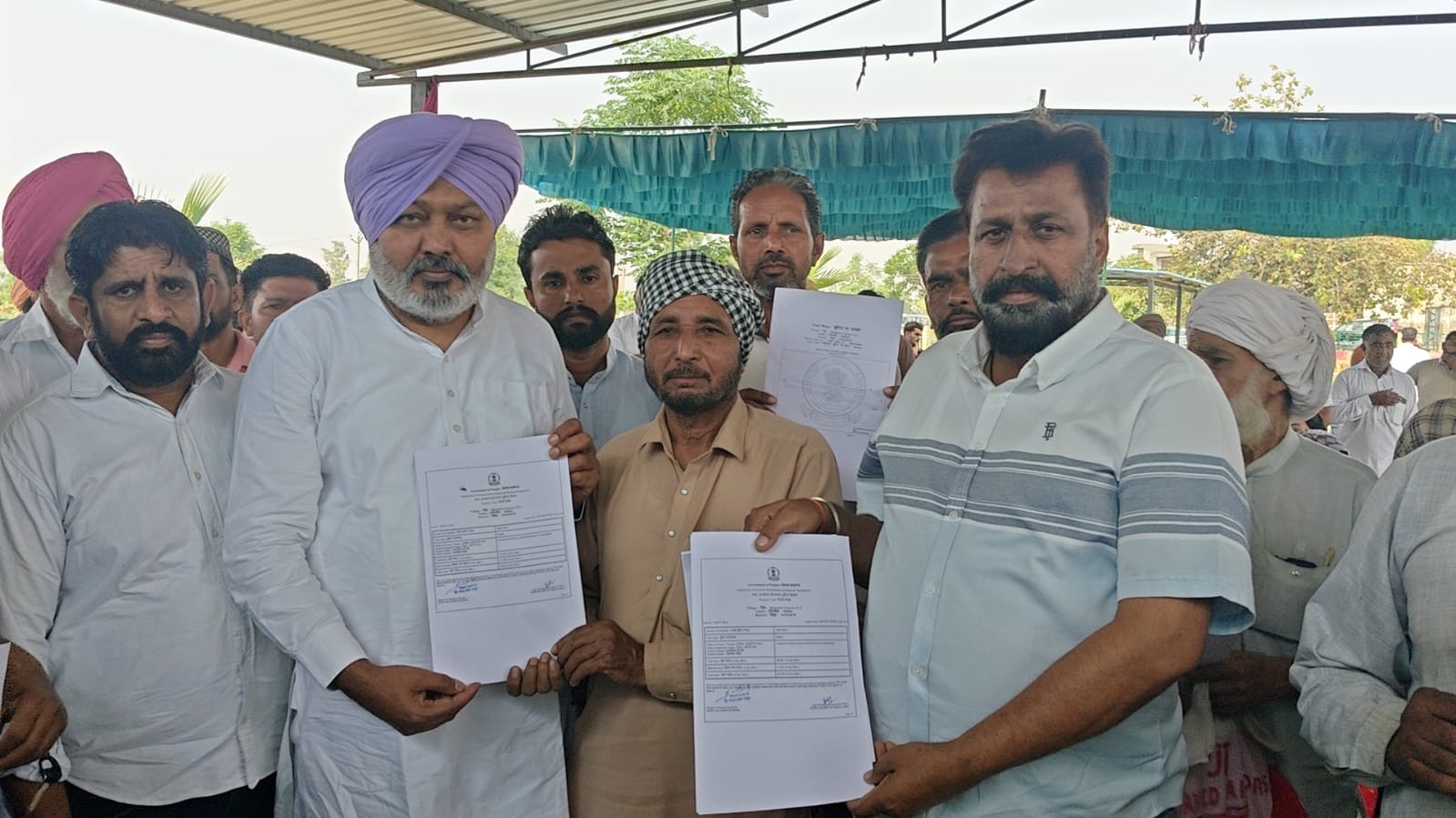 ਵਿੱਤ ਮੰਤਰੀ ਹਰਪਾਲ ਸਿੰਘ ਚੀਮਾ ਨੇ ਪਿੰਡ ਰਾਮਪੁਰ ਗੁੱਜਰਾਂ ਦੇ 87 ਪਰਿਵਾਰਾਂ ਨੂੰ ਮਕਾਨਾਂ ਦੀ ਮਾਲਕੀ ਦੇ ਸਰਟੀਫਿਕੇਟ ਵੰਡੇ