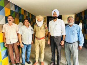 14,000 ਰੁਪਏ ਰਿਸ਼ਵਤ ਲੈਂਦਾ ਏ.ਐਸ.ਆਈ. ਵਿਜੀਲੈਂਸ ਬਿਊਰੋ ਵੱਲੋਂ ਰੰਗੇ ਹੱਥੀਂ ਕਾਬੂ