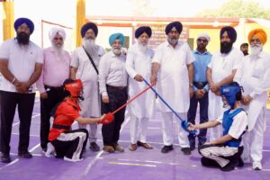 ਲੜਕੀਆਂ ਦੀ 12ਵੀਂ ਰਾਜ ਗੱਤਕਾ ਚੈਂਪੀਅਨਸ਼ਿਪ ਦੀ ਕੋਟਕਪੂਰਾ ਵਿਖੇ ਹੋਈ ਰਸਮੀ ਸ਼ੁਰੂਆਤ : ਡਾ. ਢਿੱਲੋਂ