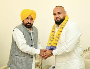 ਵਿਸ਼ਵ ਪ੍ਰਸਿੱਧ ਕਬੱਡੀ ਖਿਡਾਰੀ ਸੰਦੀਪ ਲੁੱਧੜ ਸਾਥੀਆਂ ਸਮੇਤ ‘ਆਪ’ ਵਿੱਚ ਸ਼ਾਮਲ