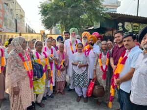 ਸਪੀਕਰ ਵੱਲੋਂ  ਕੋਟਕਪੂਰਾ ਦੇ ਵਾਰਡ ਨੰ. 9 ਅਤੇ 10 ਤੋਂ ਮੁੱਖ ਮੰਤਰੀ ਤੀਰਥ ਯਾਤਰਾ ਯੋਜਨਾ ਤਹਿਤ ਦੋ ਬੱਸਾਂ ਰਵਾਨਾ