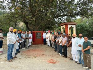 ਵਿਧਾਇਕ ਚੱਢਾ ਨੇ ਰੂਪਨਗਰ ‘ਚ 1.85 ਕਰੋੜ ਰੁਪਏ ਦੀ ਲਾਗਤ ਨਾਲ ਹਾਈ ਲੈਵਲ ਪੁਲ ਦੇ ਨਿਰਮਾਣ ਦਾ ਨੀਂਹ ਪੱਥਰ ਰੱਖਿਆ