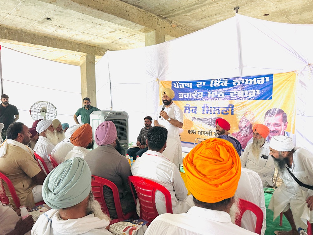 ਹਲਕਾ ਵਿਧਾਇਕ ਗਿੱਦੜਬਾਹਾ  ਨੇ ਲੋਕ ਮਿਲਣੀ ਪ੍ਰੋਗਰਾਮ ਤਹਿਤ ਸੁਣੀਆਂ ਲੋਕਾਂ ਦੀਆਂ ਸਮੱਸਿਆਵਾਂ
